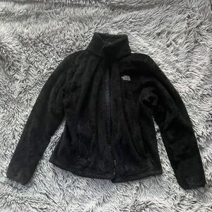 The North Face- Large- Jacket Fleece Full Zip Black Woman's